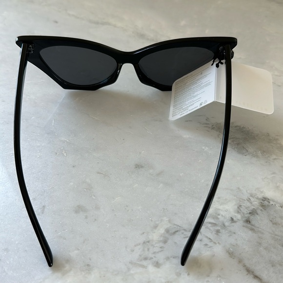 Brand New Black Cat Eye Sunglasses - Picture 5 of 7